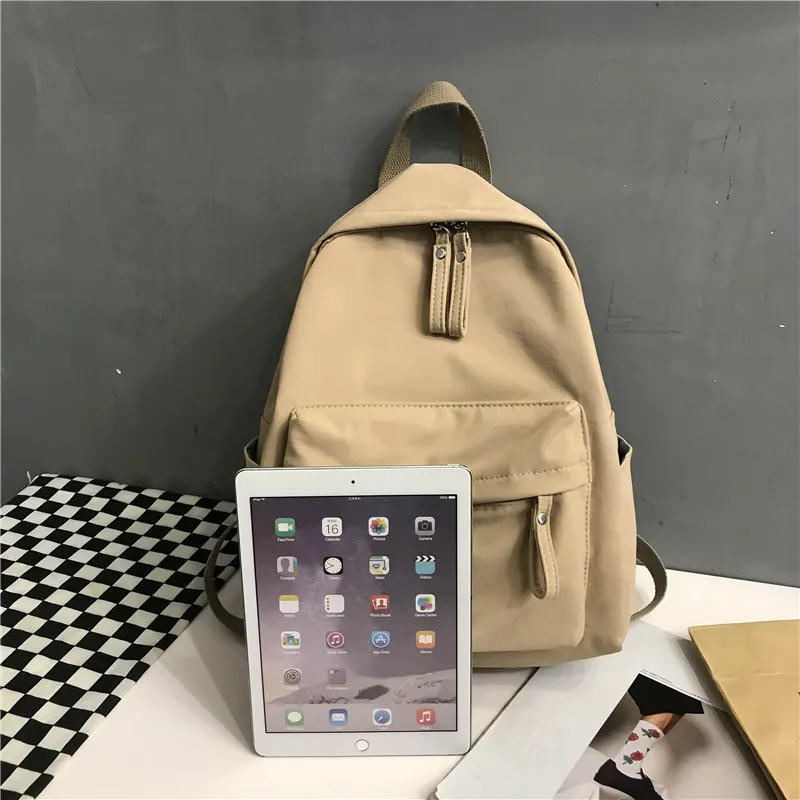 Fashion Backpack Canvas Women Backpack Anti-theft Shoulder Bag New School Bag For Teenager Girls School Backapck Female