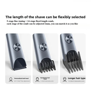 Xiaomi mijia makinesi saç kesmek için 2 erkek azaltmak için elektrikli tıraş makinesi akülü burun saç düzeltici, kesim saç, berber makası, anti-tutam saç makinenin en büyük satışlarından 12'si, saç-xiaomi-no. 3