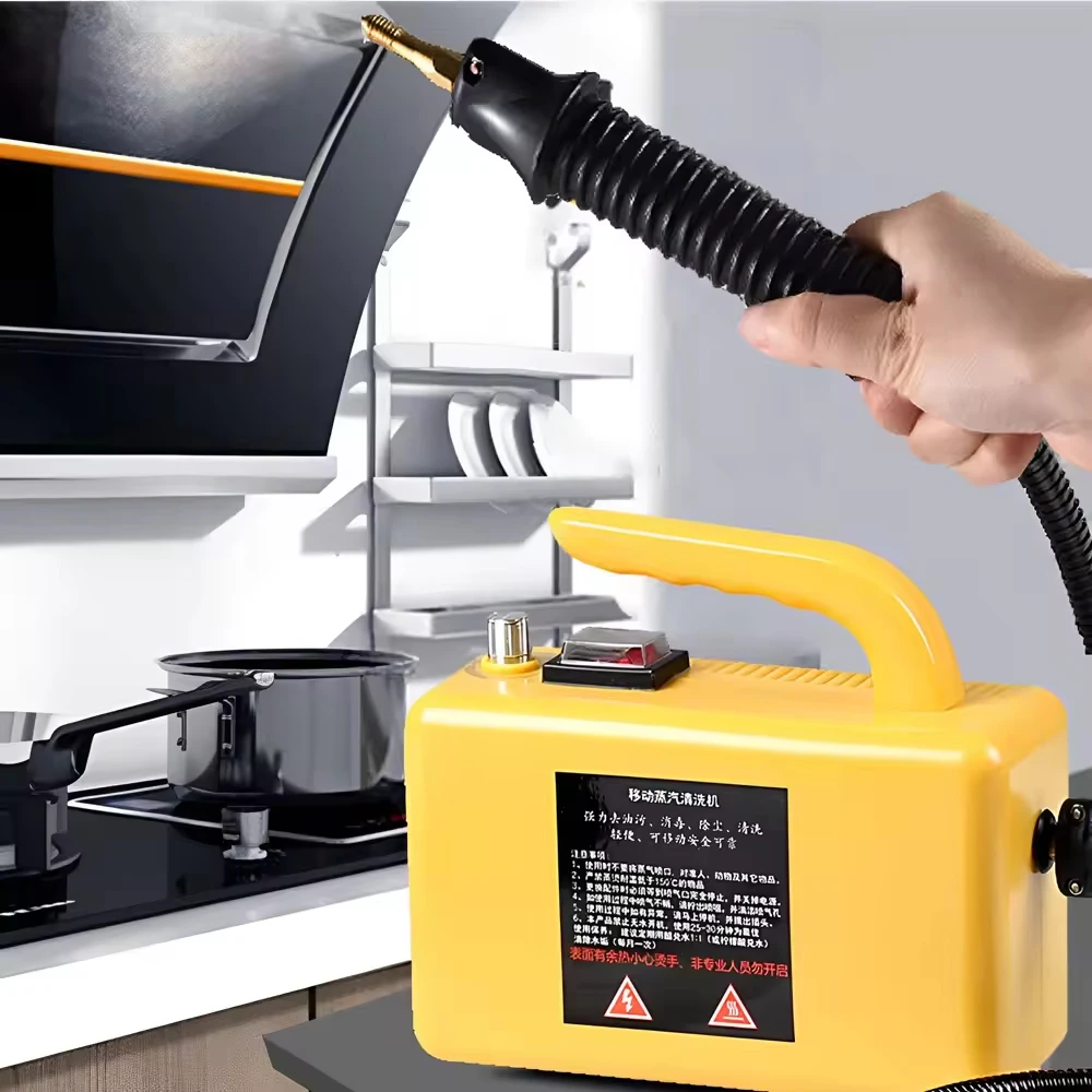 

110V 220V 2600W Household Electric Steam Cleaner 2600W Portable Handheld Steamer Car Kitchen Brush Cleaning Machine