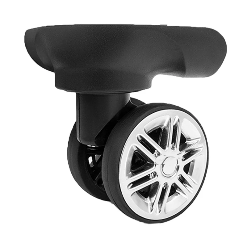 Trolley Case Luggage Wheels Luggage Swivel Left and Right Wheels DIY Suitcase Replacement Parts for Most Suitcases F3MD