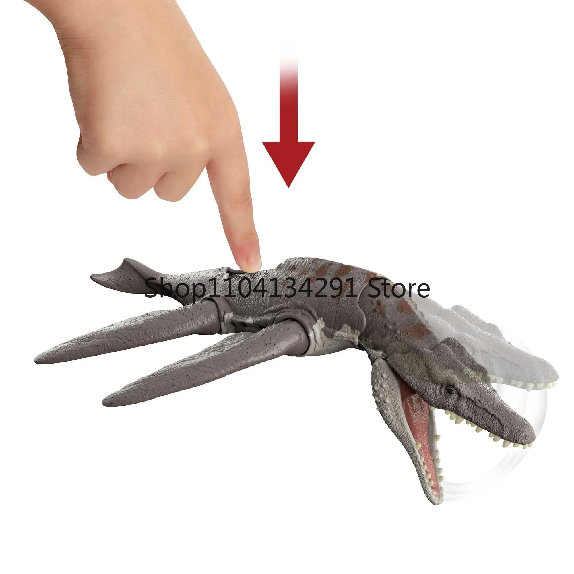 ジュラシック・ワールド ドミニオン ロアリング・プレデターズ リオプレウロドン ロアリング・トリケラトプス 攻撃動作とサウンド付き 恐竜フィギュアモデル