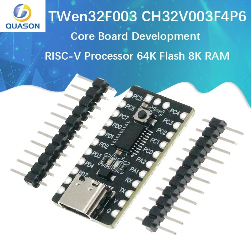 CH32V003 development board minimum system board core board RISC-V CH32V003F4P6 microcontroller module