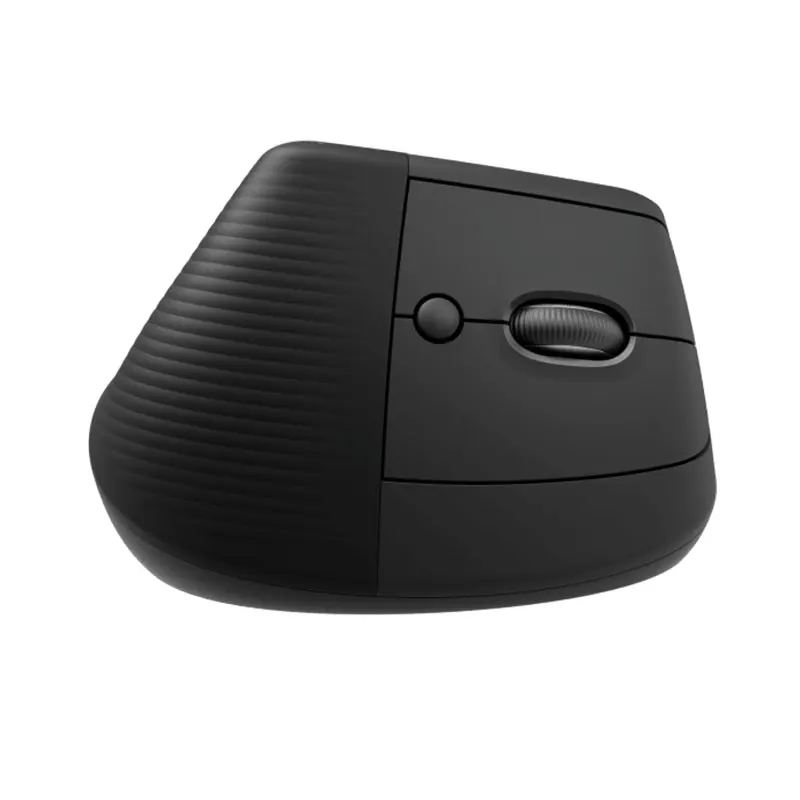 Вертикальная эргономичная мышь Logitech Lift, беспроводная Bluetooth, 6 кнопок, офисная мышь, игровая мышь 4000 точек на дюйм для ноутбука/ПК/Mac/iPad