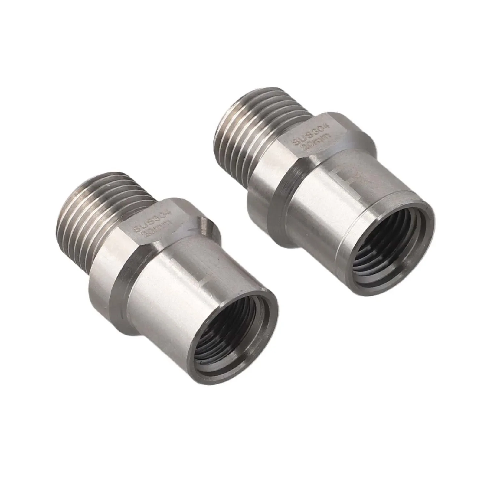 Sturdy Bicycle Footpeg Adapters in Stainless Steel Material to Enhance Compatibility Across Various Bike Models
