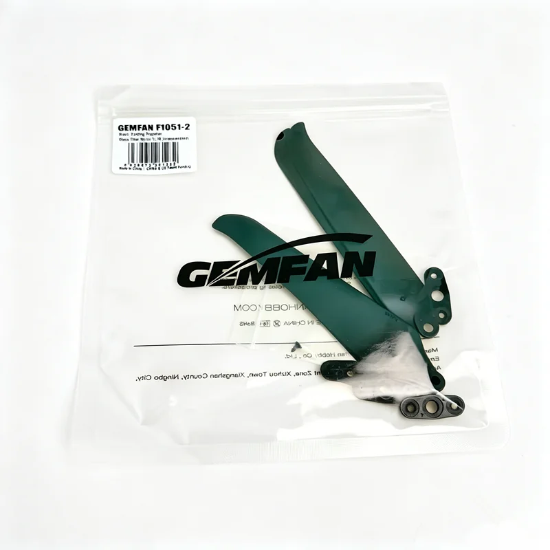 

Gemfan 1051F Foldable Propeller, 254mm, Optional 2/3 Blade, 1CW+1CCW Set for Fixed-Wing Drone