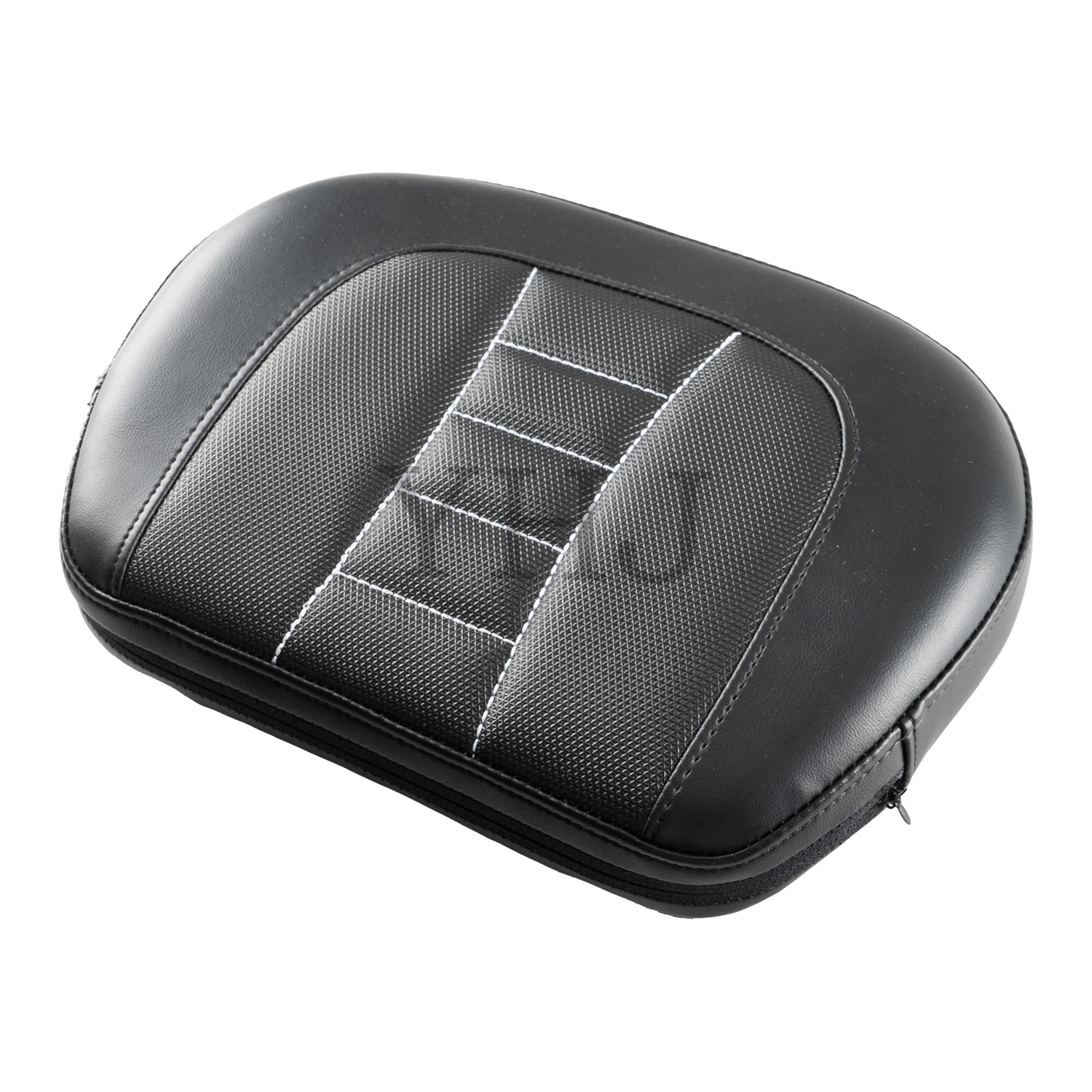 

Pillion Cushiont Passenger Sissy Bar Backrest Pad For Harley Motorcycle Touring CVO Street Bob Road King Electra Glide 1997-2024