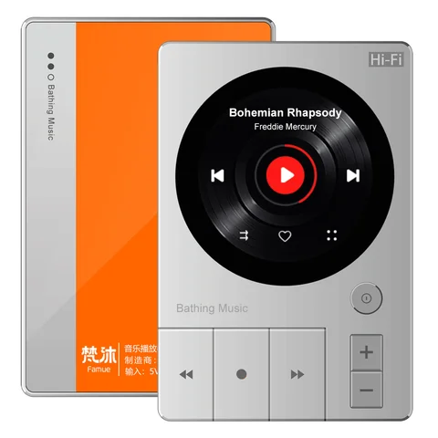 【2026 New】HIFI MP3 Player-DSD256 Native Support,ESS9018 DAC,Piano-Style Buttons,32bit/192KHz,Lossless Music Player for Audiophil