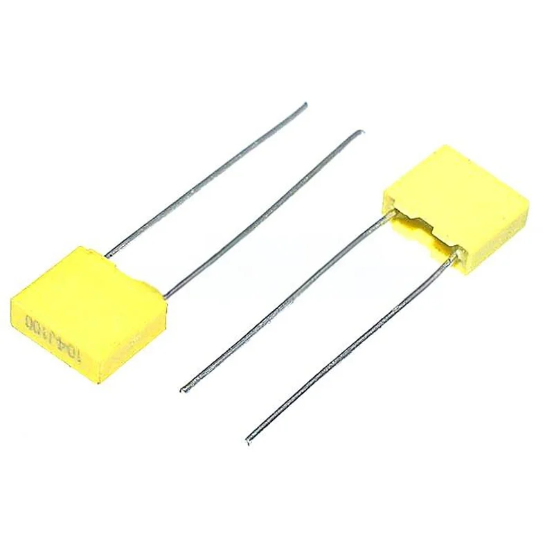 20PCS Polipropilene Pellicola di Plastica di Sicurezza 100V 102 ±5%/472/103/223/473/104/224/474/105 100NF 1UF 220nf 10nf condensatore di Correzione