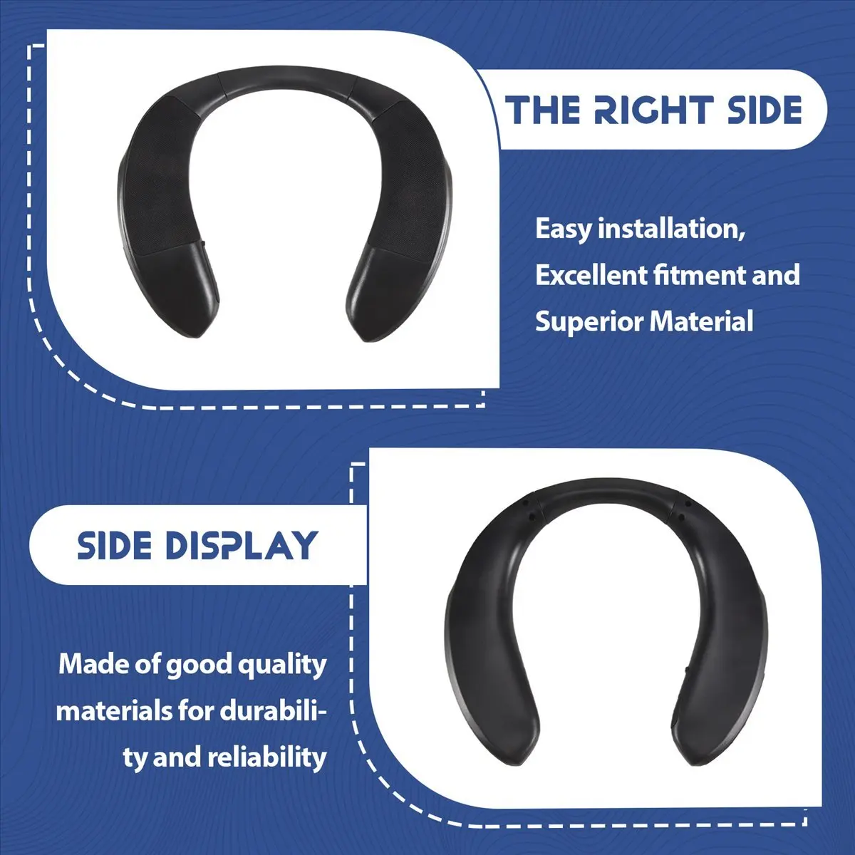 【2026 TOP Global】Wireless Bluetooth Neck Speaker Portable Wearable Surround with Microphone HIFI Neckband Speaker for Outdoors H