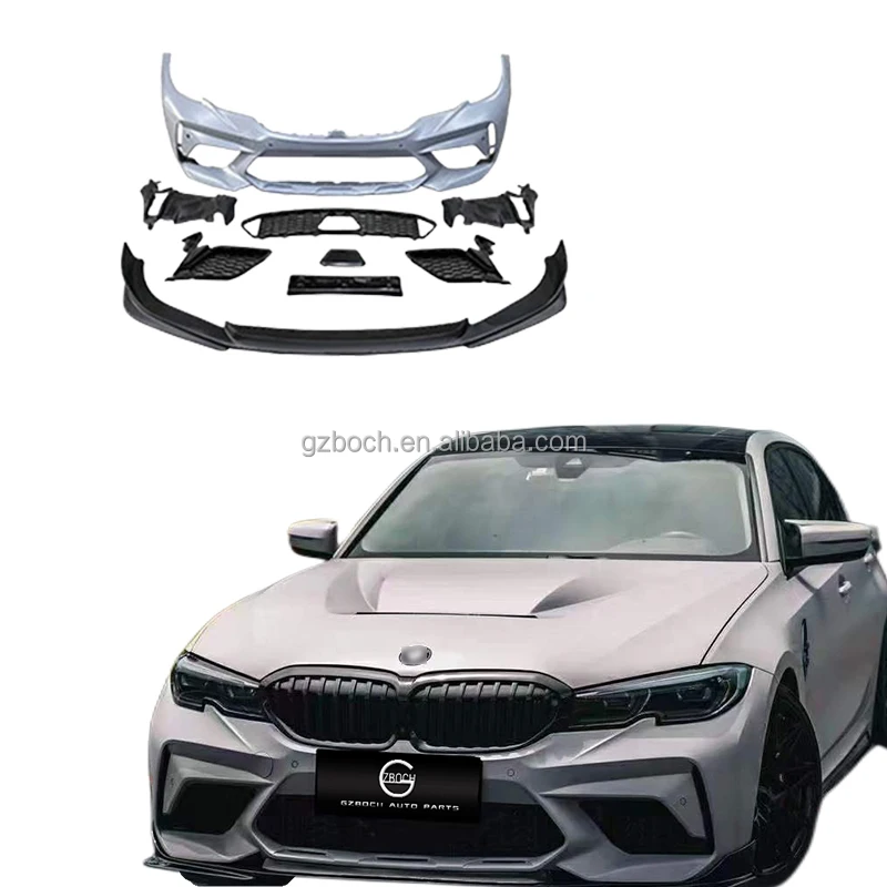 

Genuine bodykit For BMWs 3 Series 320i 350i 330i G20 G28 M3C bodykit M3C car bumper Car Grille M3C front bumper lip