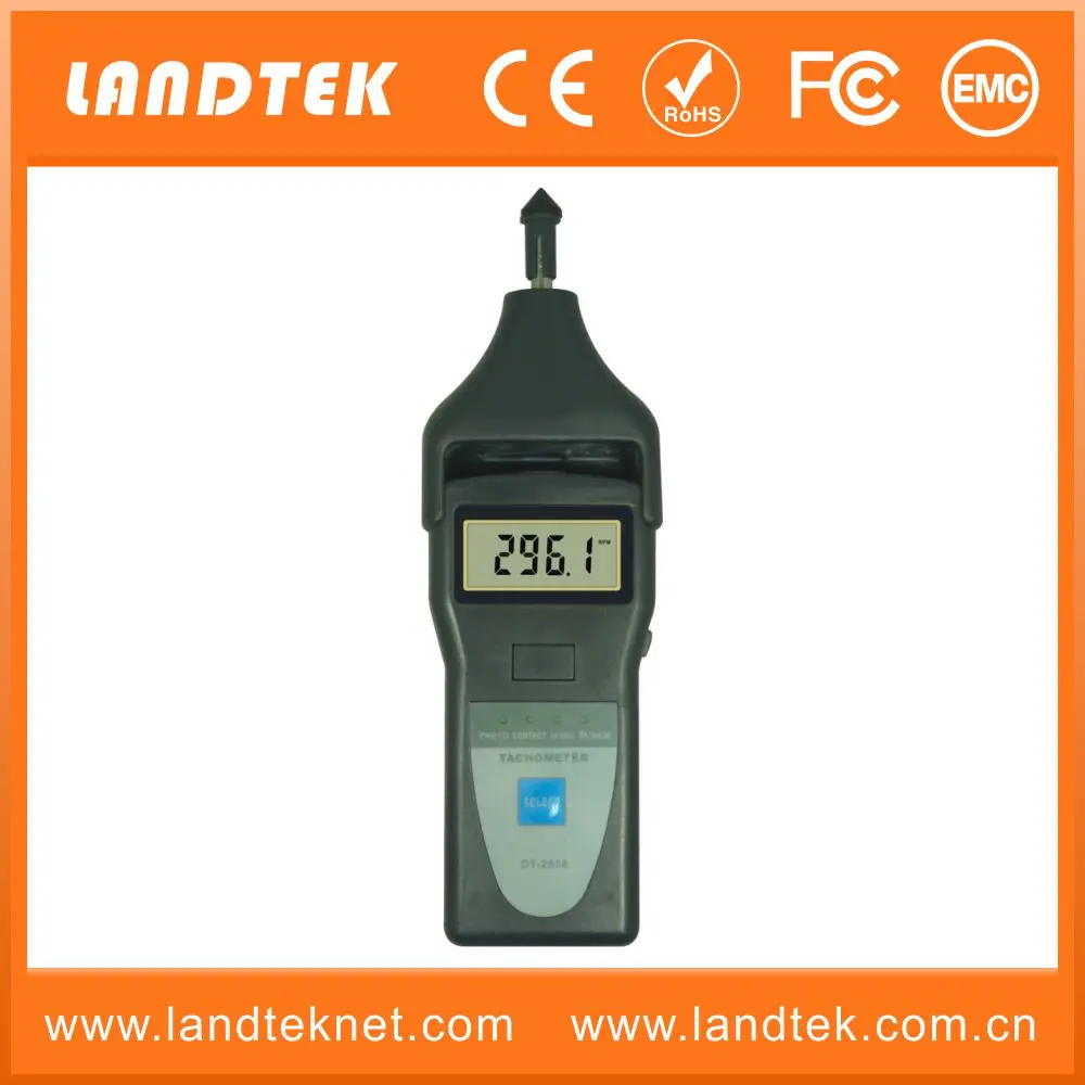 Digital Rotate Speed Tester Tachometer RPM Meter R/min DT-2858