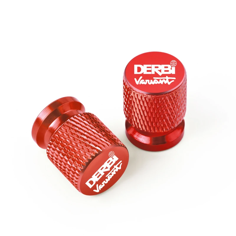 2 قطعة دراجة نارية CNC الإطارات صمام منفذ الهواء الجذعية غطاء غطاء التوصيل اكسسوارات ل DERBI DERBI البديل SPORT R