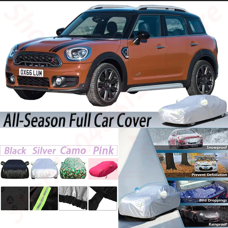 

Waterproof Car Covers Anti-UV Sun Rain Snow Dust Protect Durable Auto Cover For Mini Countryman R60 F60 U25 2010-2025