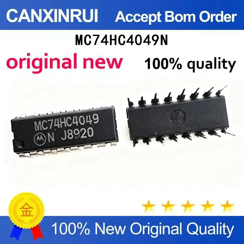 (5-100 Pieces) Brand new original MC74HC4049N DIP16 spot chip IC
