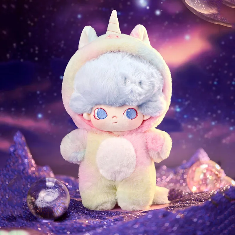 

Popmart Dimoo No Sleeping Tonight Series Cotton Doll Unicorn Toys Doll Cute Anime Figure Desktop Ornaments Collection Gift