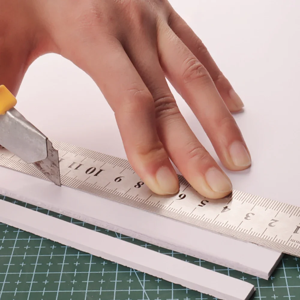 

3/5/8/10/12mm Thickness White PVC Foam Board For DIY Building Model Materials Handmade Model Making Material Plastic Flat Board
