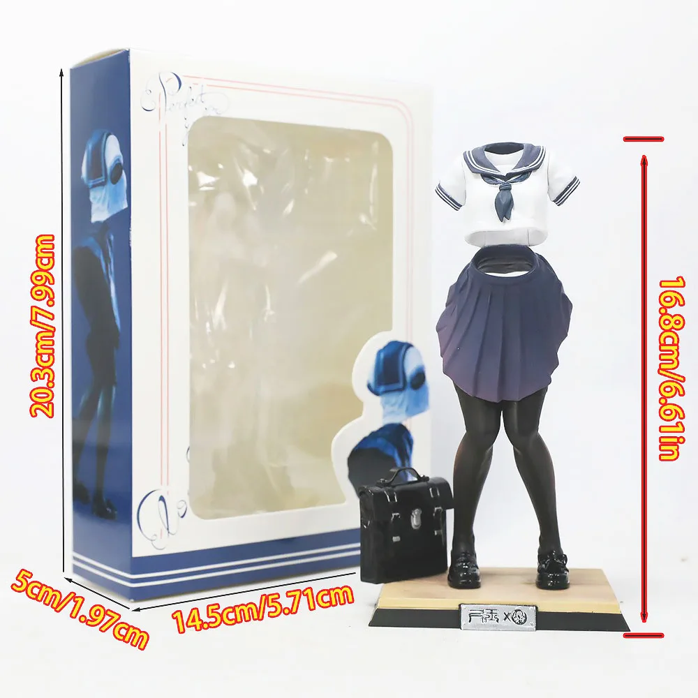 Saophea JK Uniform Girl Standing Ver. Ecchi Figure, Sexy Anime Girl Waifu Action Figure Collectible Statue, Anime Decor Gift Toy view 6