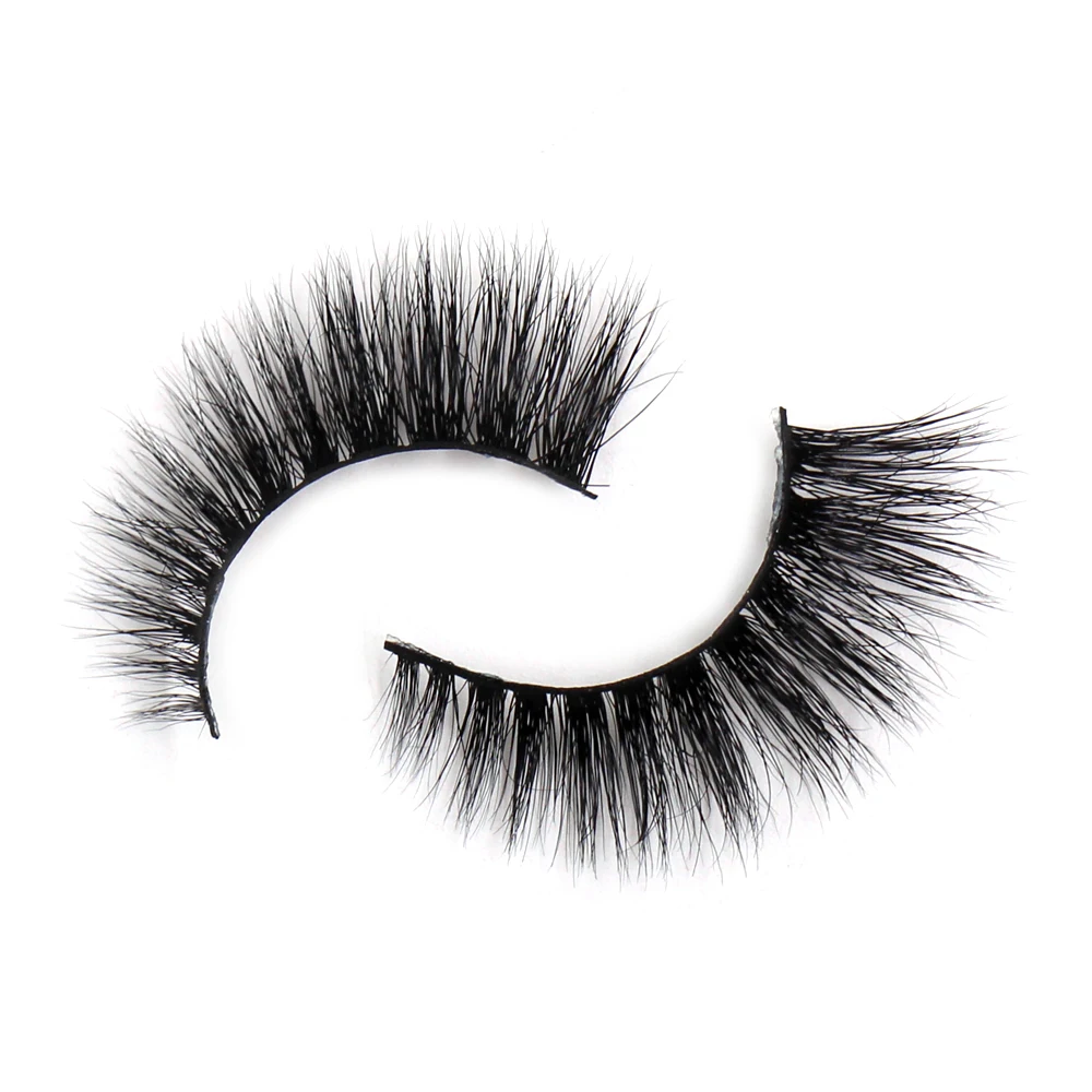 AMAOLASH Ciglia di visone 3D Ciglia di visone a lunga durata Ciglia di volume drammatico naturale Estensione Ciglia finte 3D lunghe spesse A01