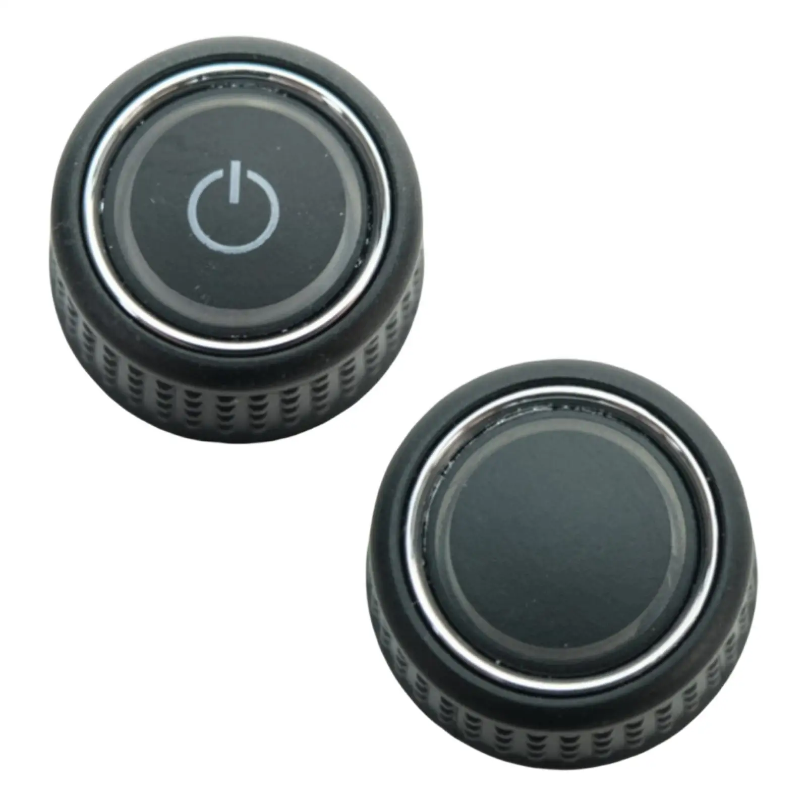 ABS Plastic Auto Car Radio Knob Rotary Control Switch CD Player Button Black Interior Dashboard for VW Polo