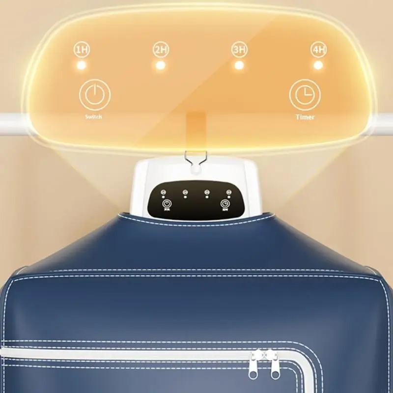 U1JE مريح مجفف صغير 600 واط قابلة للطي معلقة ملابس صغيرة تجفيف مجففات غسيل الملابس الملمس المناسبة للملابس