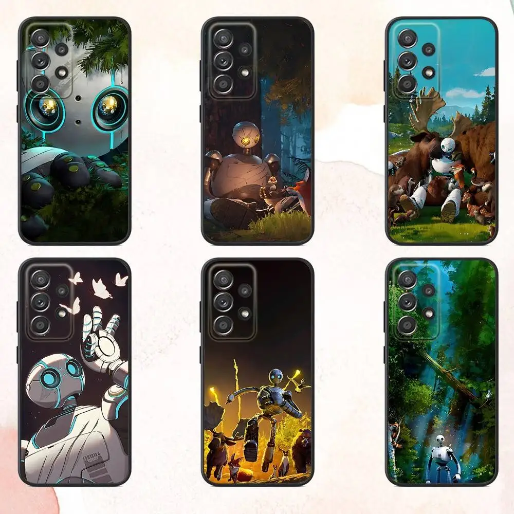 

W-Wild Movie R-Robot Phone Case For Samsung S25,S24,S21,S22,S23,S30,Ultra,S20,Plus,Fe,Lite,Note,10,9,5G Black Cover