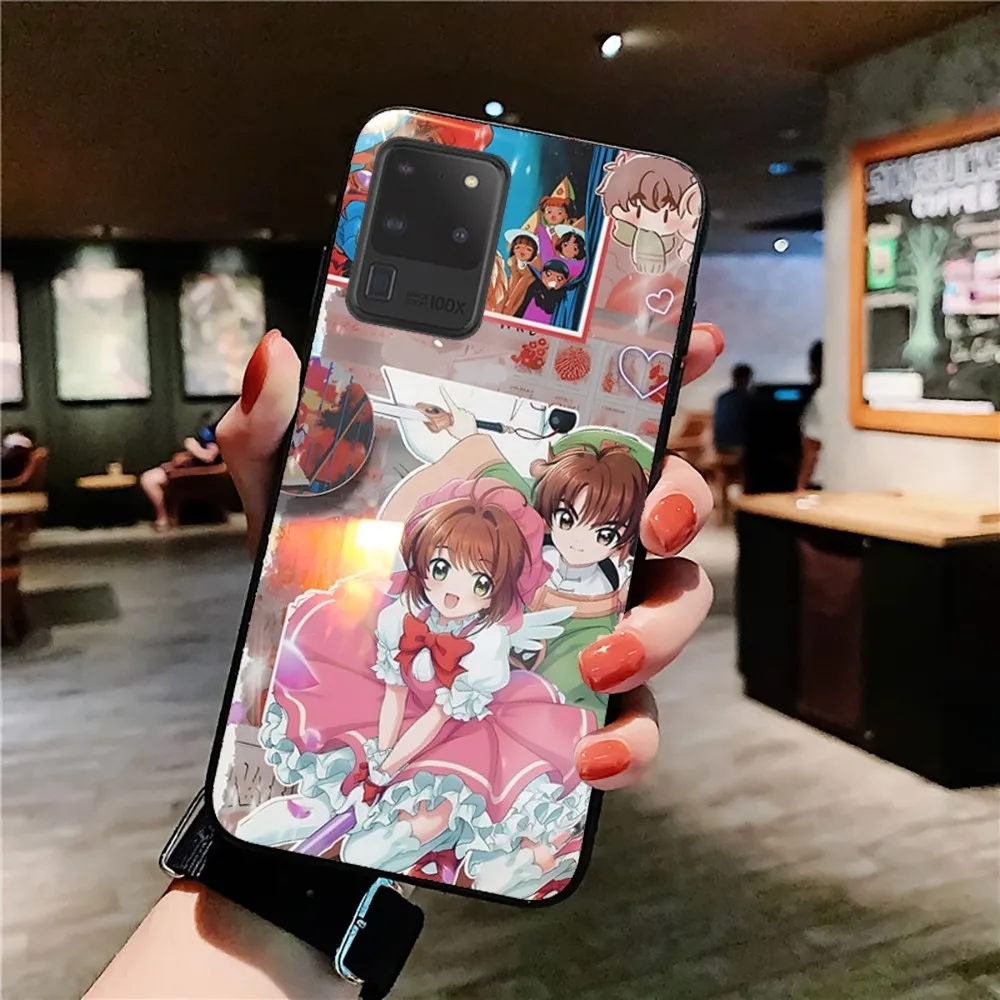 Anime Cardcaptor Sakura Phone Case For Samsung S 9 10 20 21 22 23 30 23plus lite Ultra FE S10lite Fundas