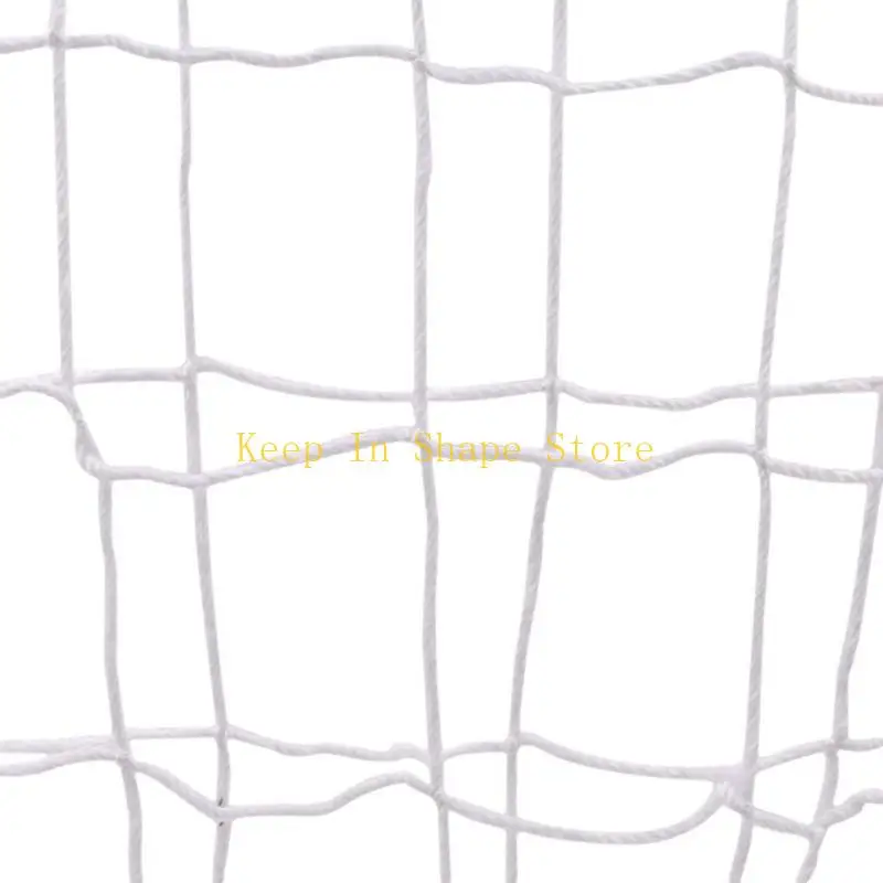 U1JC Soccer Net Football Net Sport Replacement Soccer Gol Post Net Outdoor Practice Net untuk Pelatihan Pertandingan Olahraga