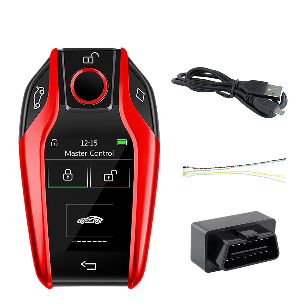 الذكية LCD عرض مفتاح السيارة ، مفتاح بعيد لسيارات BMW ، مرسيدس بنز ، هيونداي ، أودي ، كيا ، تويوتا ، هوندا ، لكزس ، لاند روفر ، فولكس فاجن ، فورد ، نيسان ، فولفو #5