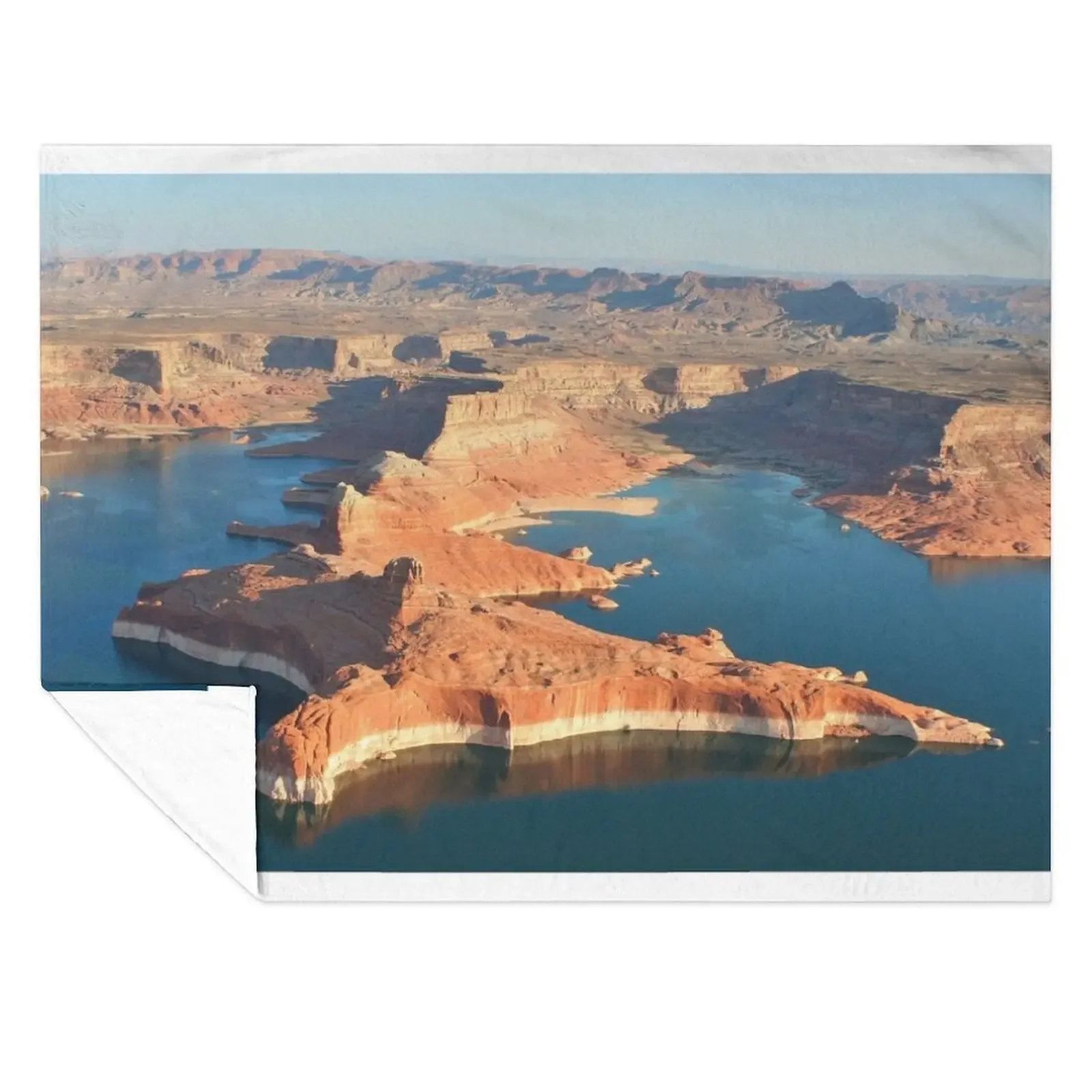 

Lake Powell, Glen Canyon, early morning 2 Throw Blanket Custom Blankets For Sofas Luxury Throw Hair Blankets