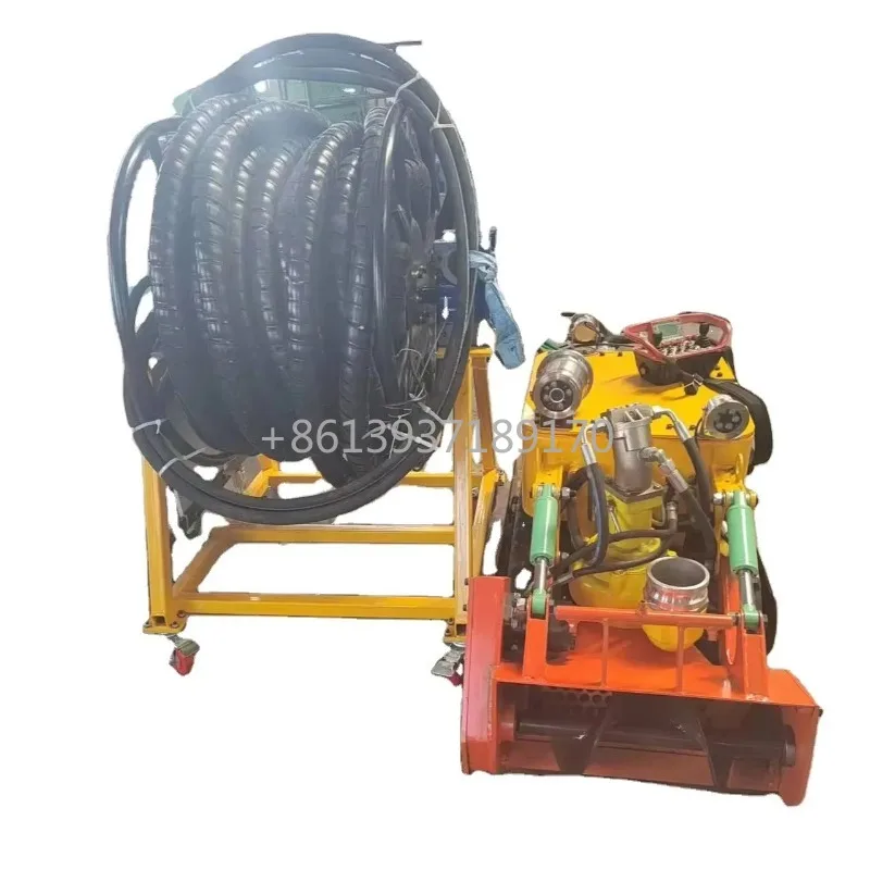 Easy To Operate Rubber Track Underwater Dredging Robot Sludge Cleaning Robot