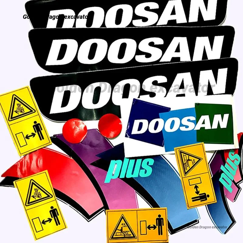 

Excavator Parts For Full Vehicle Standard Accessories Doosan Excavator Sticker 55/60/150/200/220/300/370/420 -7