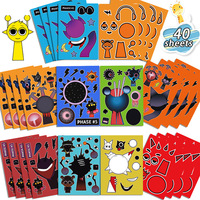 10pcs Sprunki DIY Stickers Incredibox Anime Action Figures Change Clothes Paster Kids Classic Toys Cup Decoration Children Gift