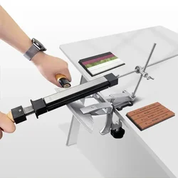 XK 2026 Fixed Knife Sharpener Kitchen Sharpening Stone Sharpeners Angle Professional Grinding System Diamond Whetstone Woodwork