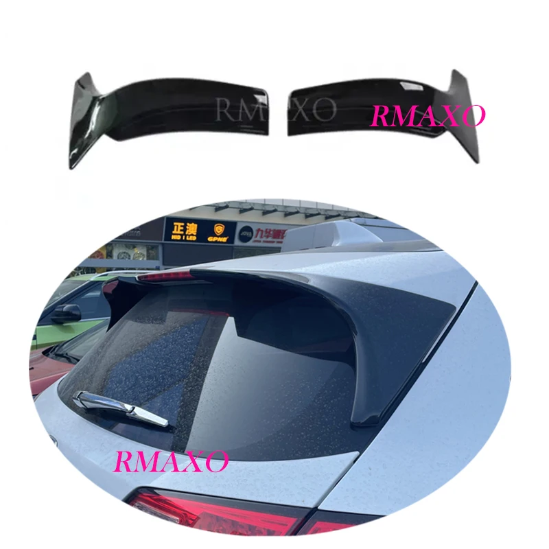 For Honda HRV Spoiler 2014-2016 Honda HRV Vezel -2PCS Spoiler ABS Material Car Rear Wing Color Rear Spoiler