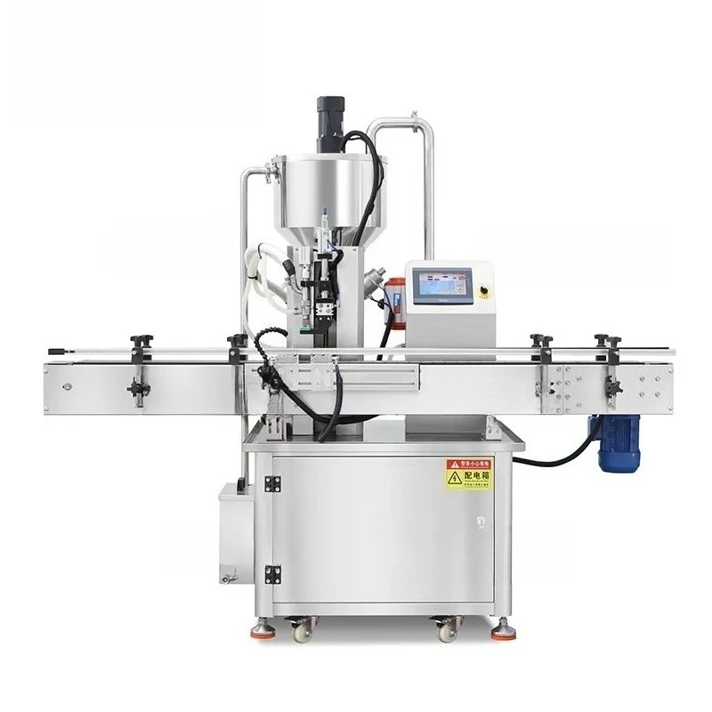 ZONESUN ZS-WCHJ1C Automatic Single Head Vaseline Cosmetic Heating Thick Paste Constant Temperature Filling Machine With Mixer