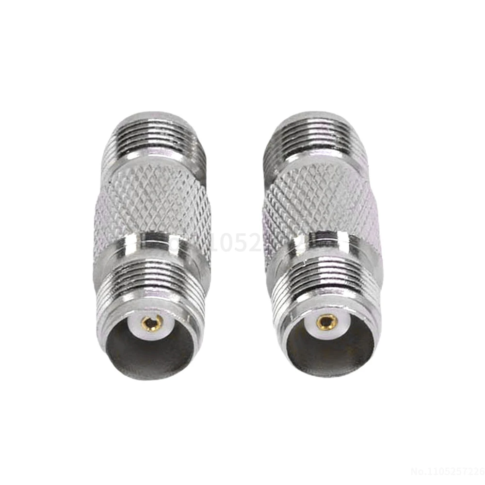 TNC-KK Female-to-Female Video Adapter TNC Female-to-Female Dual-Port Straight Adapter Male Thread Female Bore Extension (1 pcs)