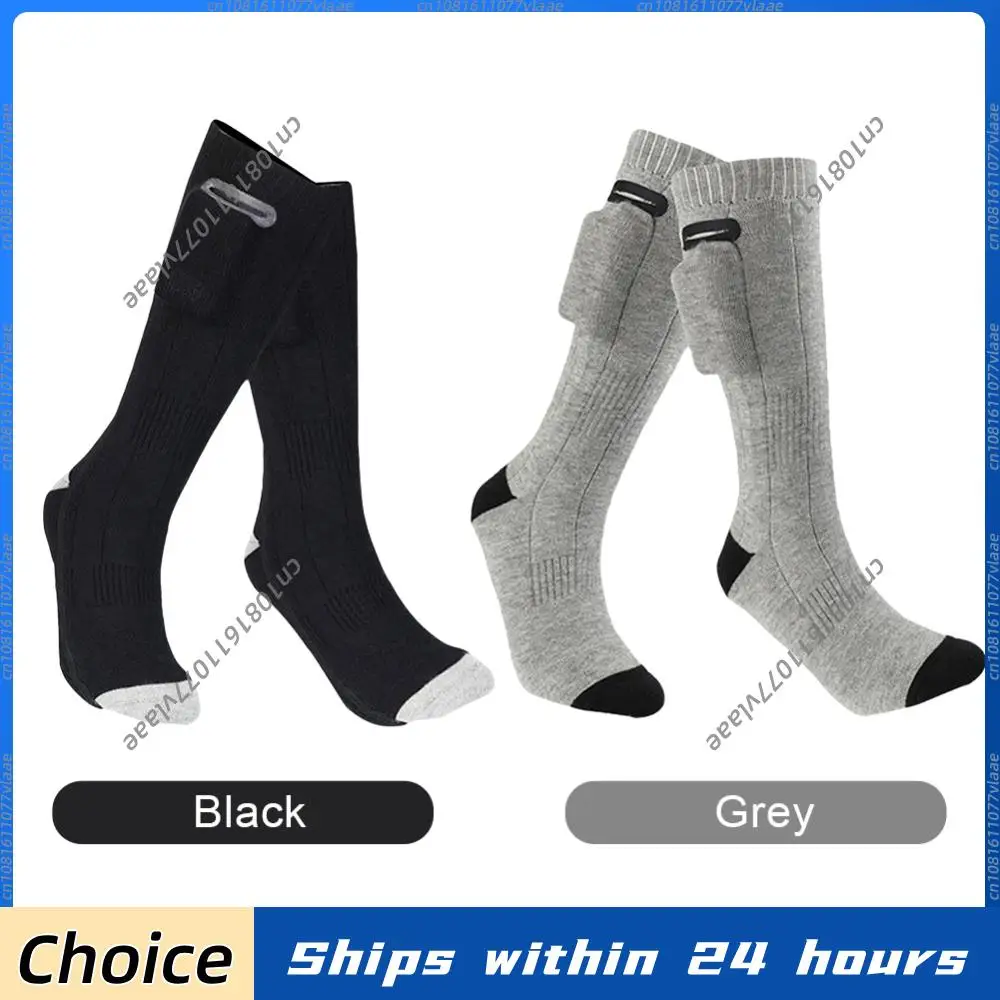 

Winter Heated Socks Electric Heated Socks 3 Modes Outdoor Sports Skiing Foot Warmer Washable Heating Socks for Men and Women