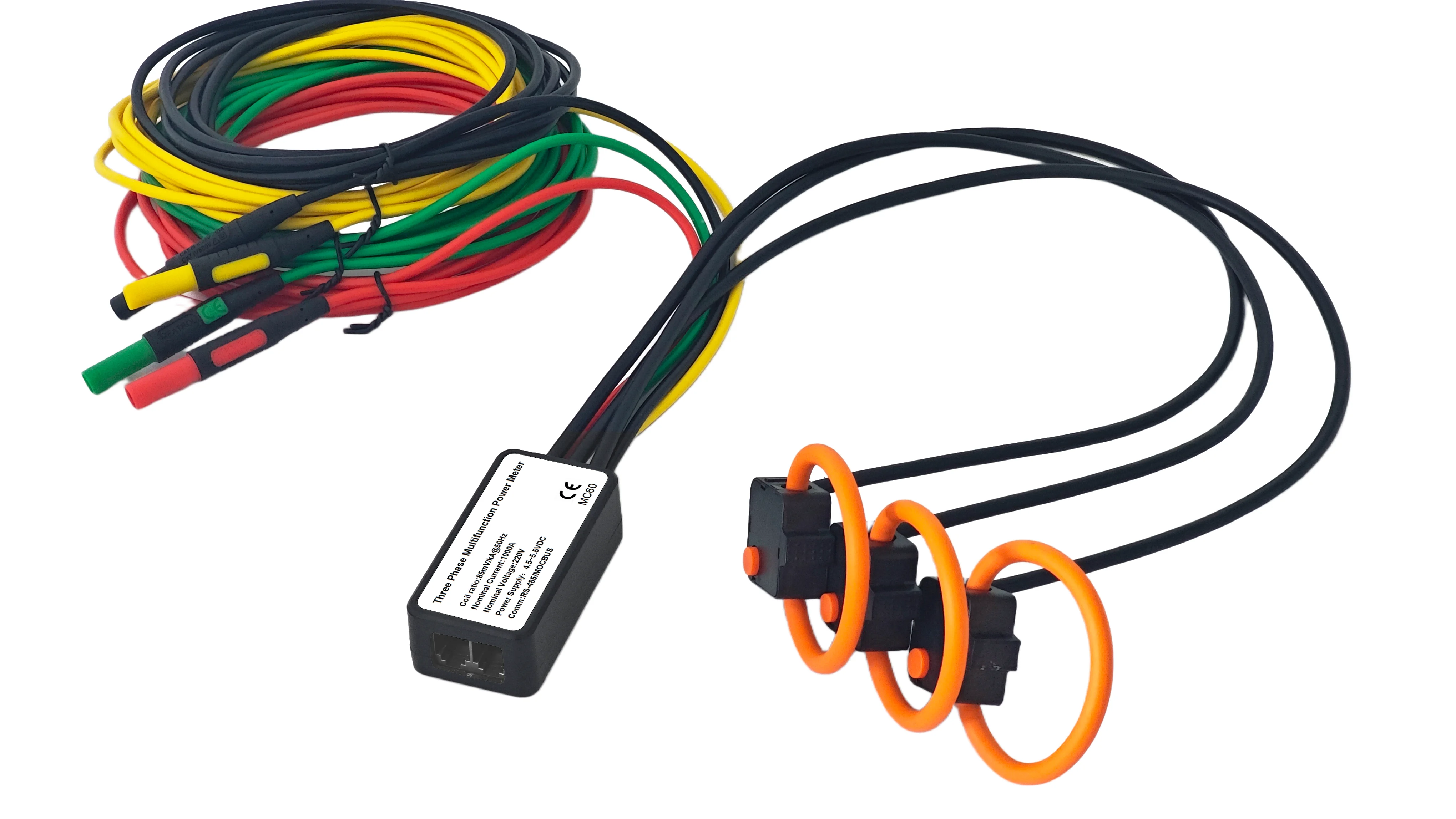 MC-60 3-Phase Energy Meter Supports 247 Circuits Via RJ12 Interconnect