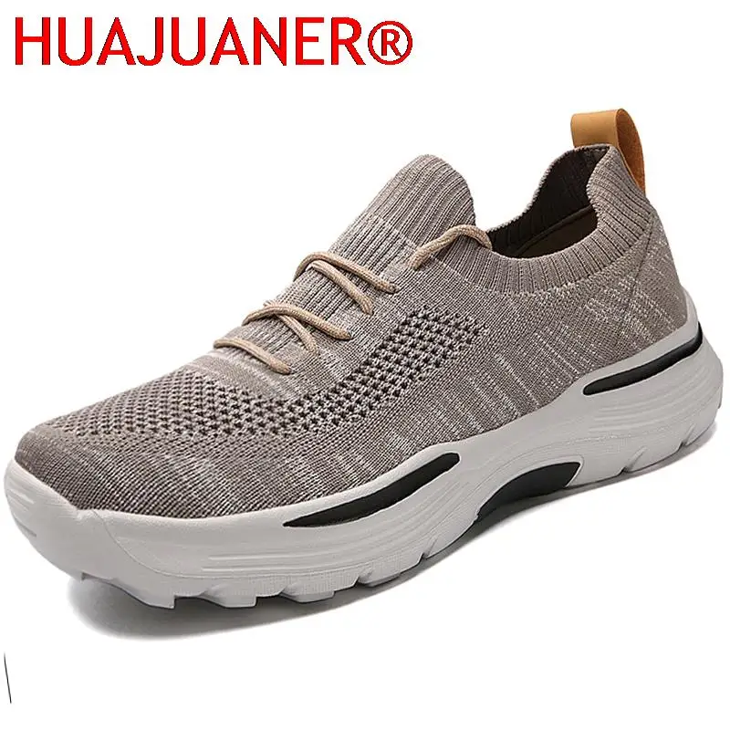 Men Casual Shoes Comfortable Mesh Loafers Breathable Casual Sneakers 2025 New Fashion Male Outdoor Walking Footwear Men shoes