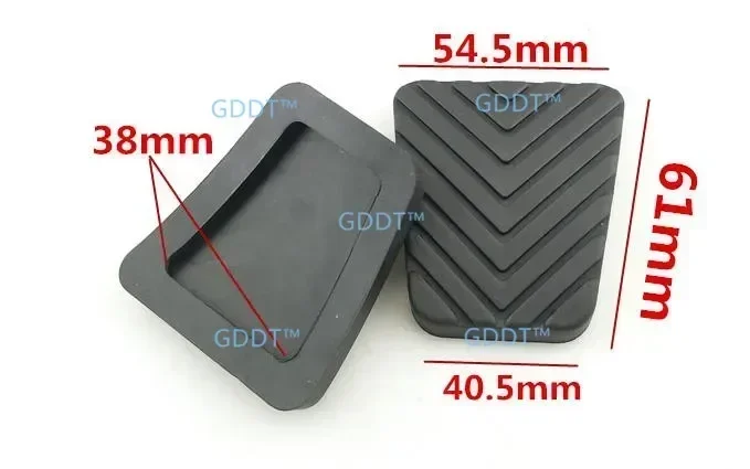 1 Piece Gas Pedal Rubber for Pajero V20 Mb193884 Clutch Damper for Montero V30 Brake Cover for Shogun V40 Mb599226 MB599609