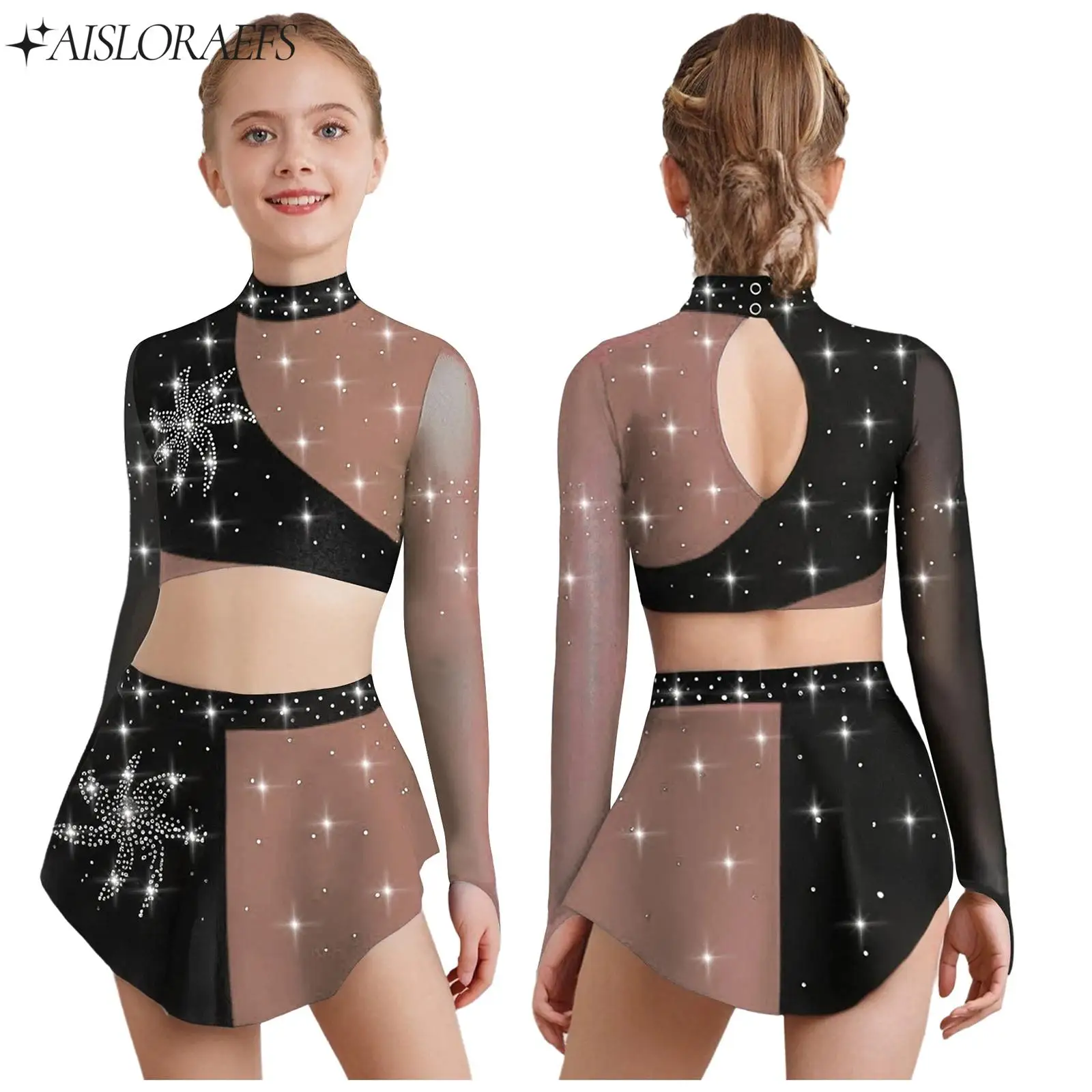 meninas-manga-longa-patinacao-artistica-outfit-ballet-lirico-moderno-conjunto-de-danca-topo-de-colheita-saia-2-pecas-conjunto-ginastica-desempenho-outfit