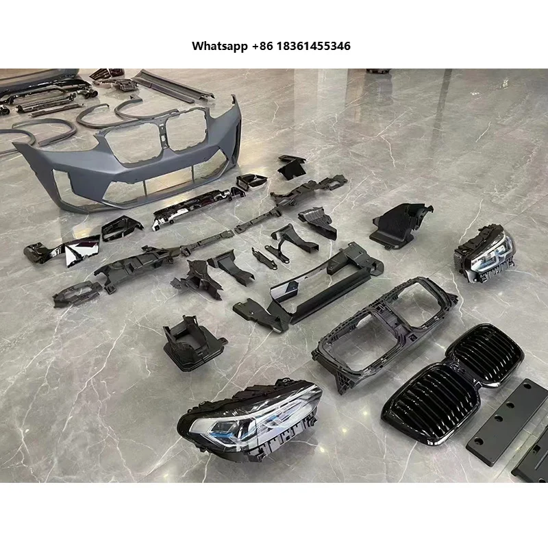 

For X3 G01 Body Kits Old to New X3M Car Bumper Front and Rear Bumper Tail Lights Grill STLF High Quality