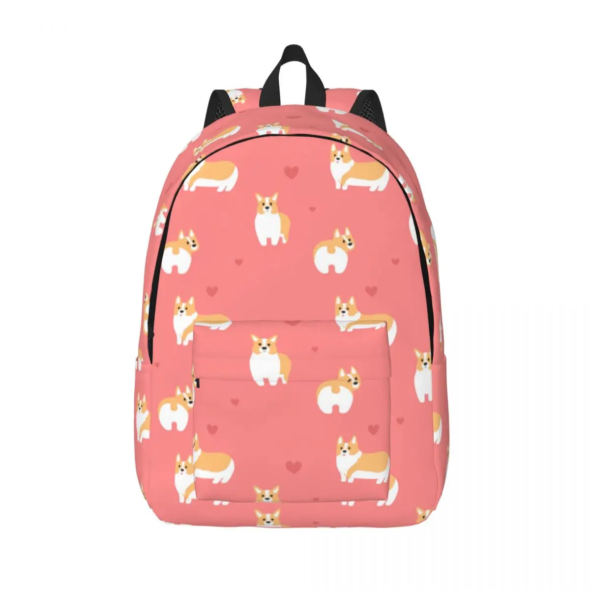 

Kawaii Corgi Dog Backpack Elementary High College School Student Cute Animal Book Bags Men Women Daypack Sports