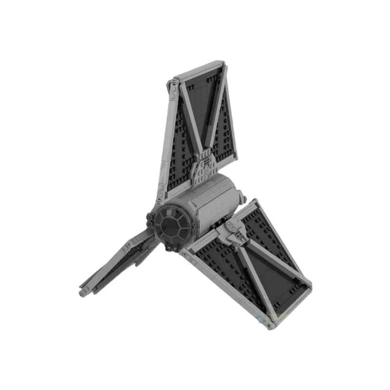 

Clutch Fighter MOC Building Blocks Sci-Fi Space Aircraft Model Assembly Bricks Kit Adult Collection Gift
