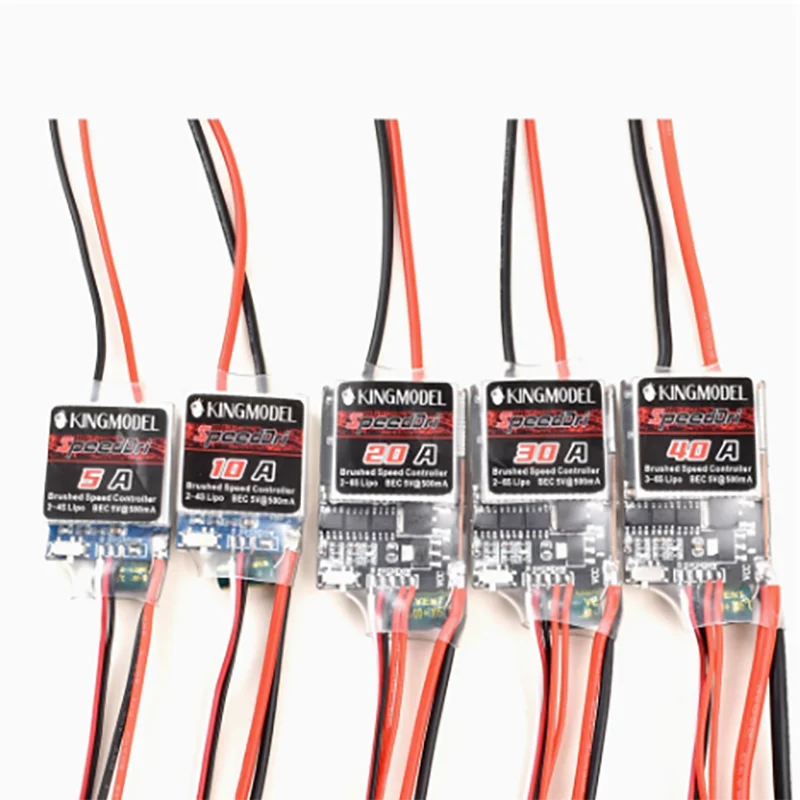 Speeddir 5A/10A/20A/30A/40A series single channel brushed bidirectional ESC PWM control