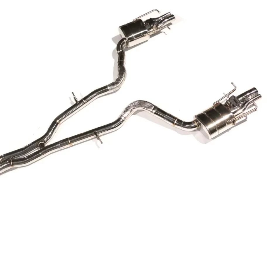 

Dream Car New Performance Mirror Polished Stainless Steel Titanium Turbo Catback Pipe For E63 E63S Exhaust