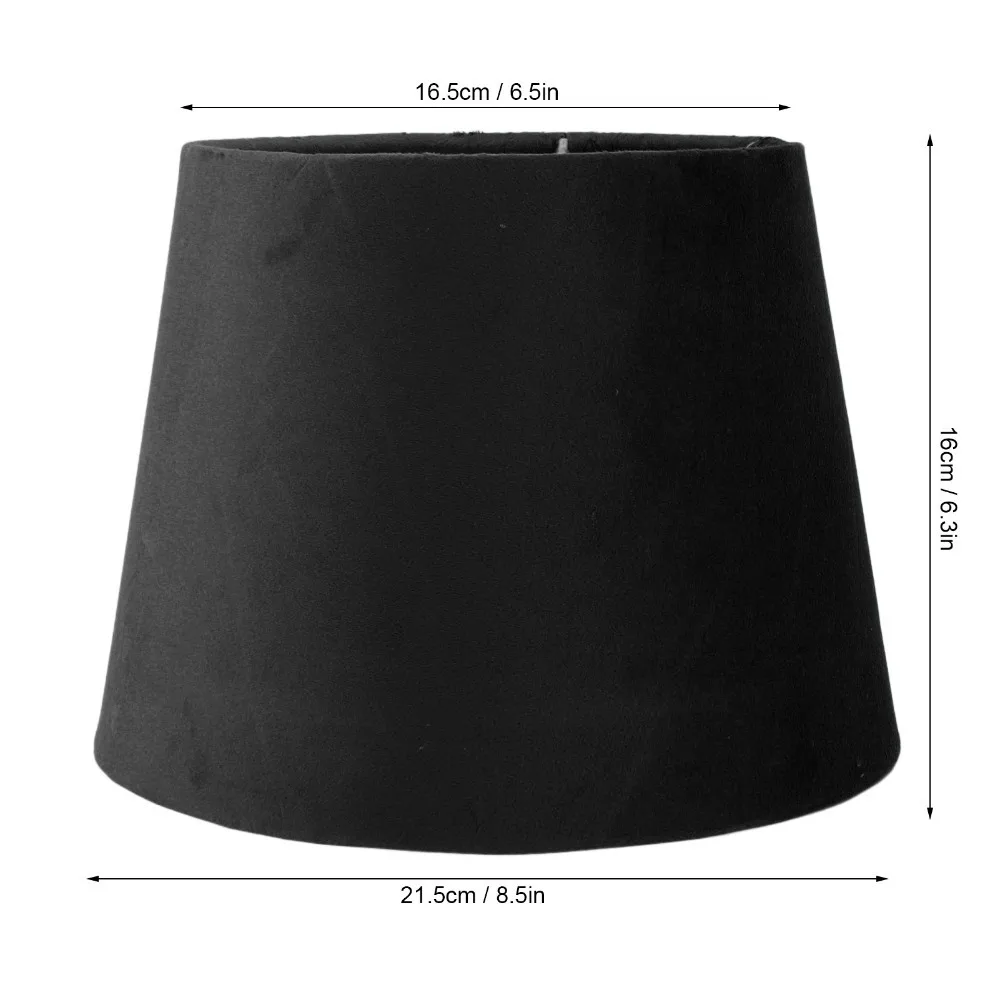 Modern Fabric Lampshade Clip On Design 6.3 inch Height Chandelier Lamp Shades Small Lamp Shades Indoor Lamp