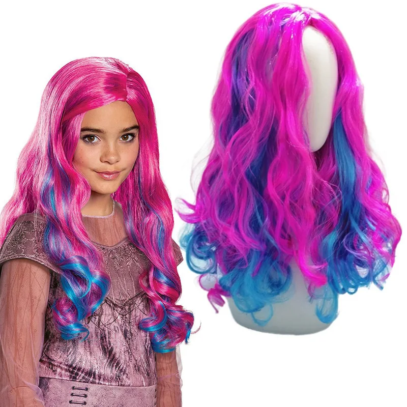 Descendants 3 European and American , children's , cosplay wigs, in stock
