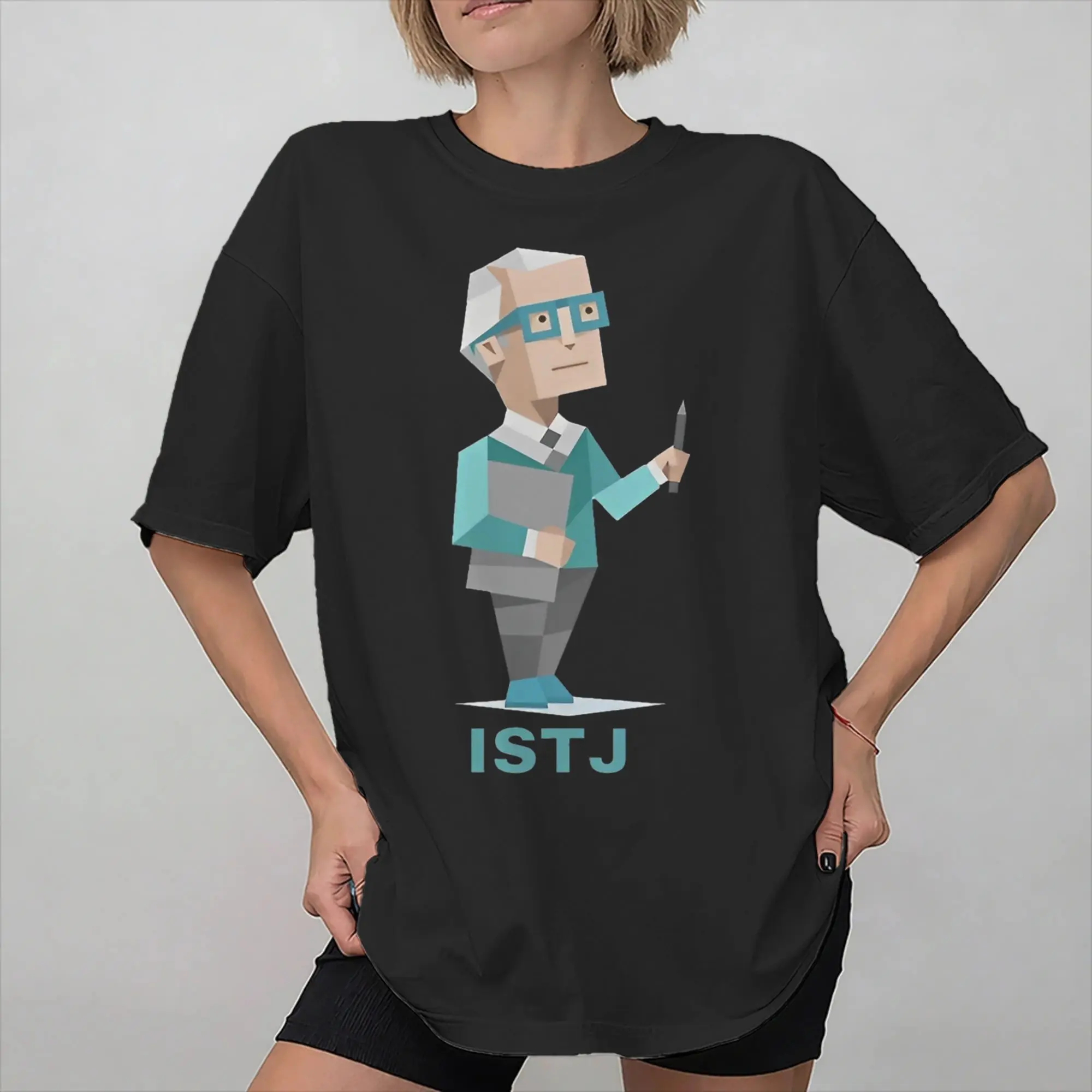 ISTJ mbti myers-briggs peronality Graphic T Shirts Men Women MBTI 16 Personalities  100% Cotton  Tee Shirt Clothing