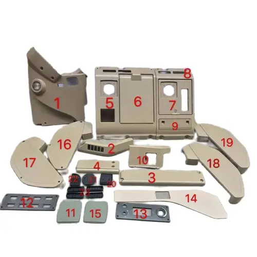 Accesorios de excavadora para piezas interiores de panel decorativo de cabina Daewoo DH150/220/225/300-5-7-9